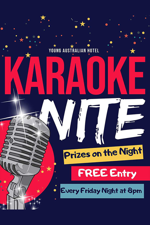Friday Night Karaoke Prizes on the Night 11 SEP 2020