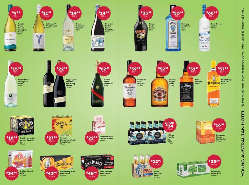 Young Australian Hotel Drive Thru Bundaberg Young