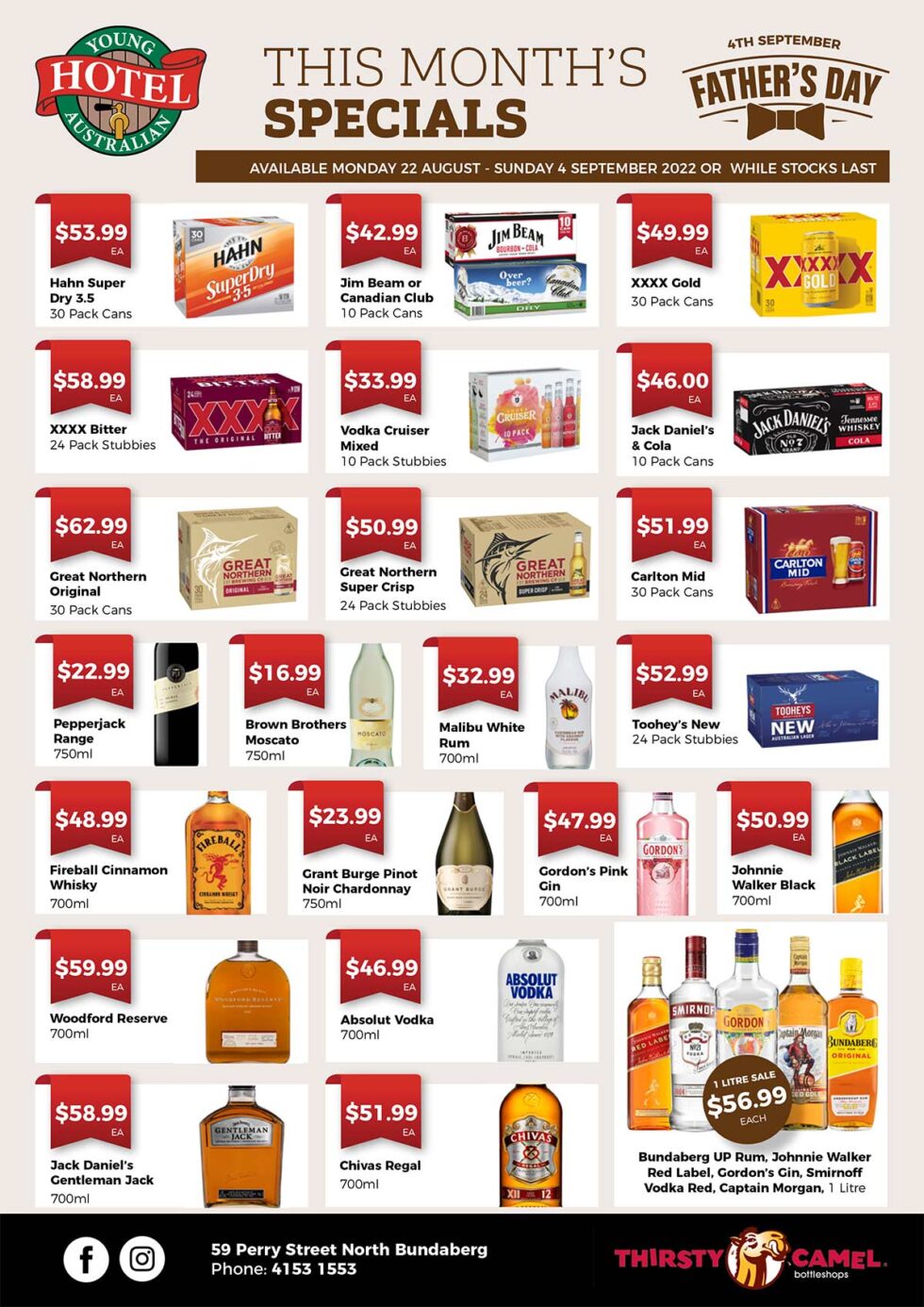 Young Australian Hotel Drive Thru Bundaberg Young