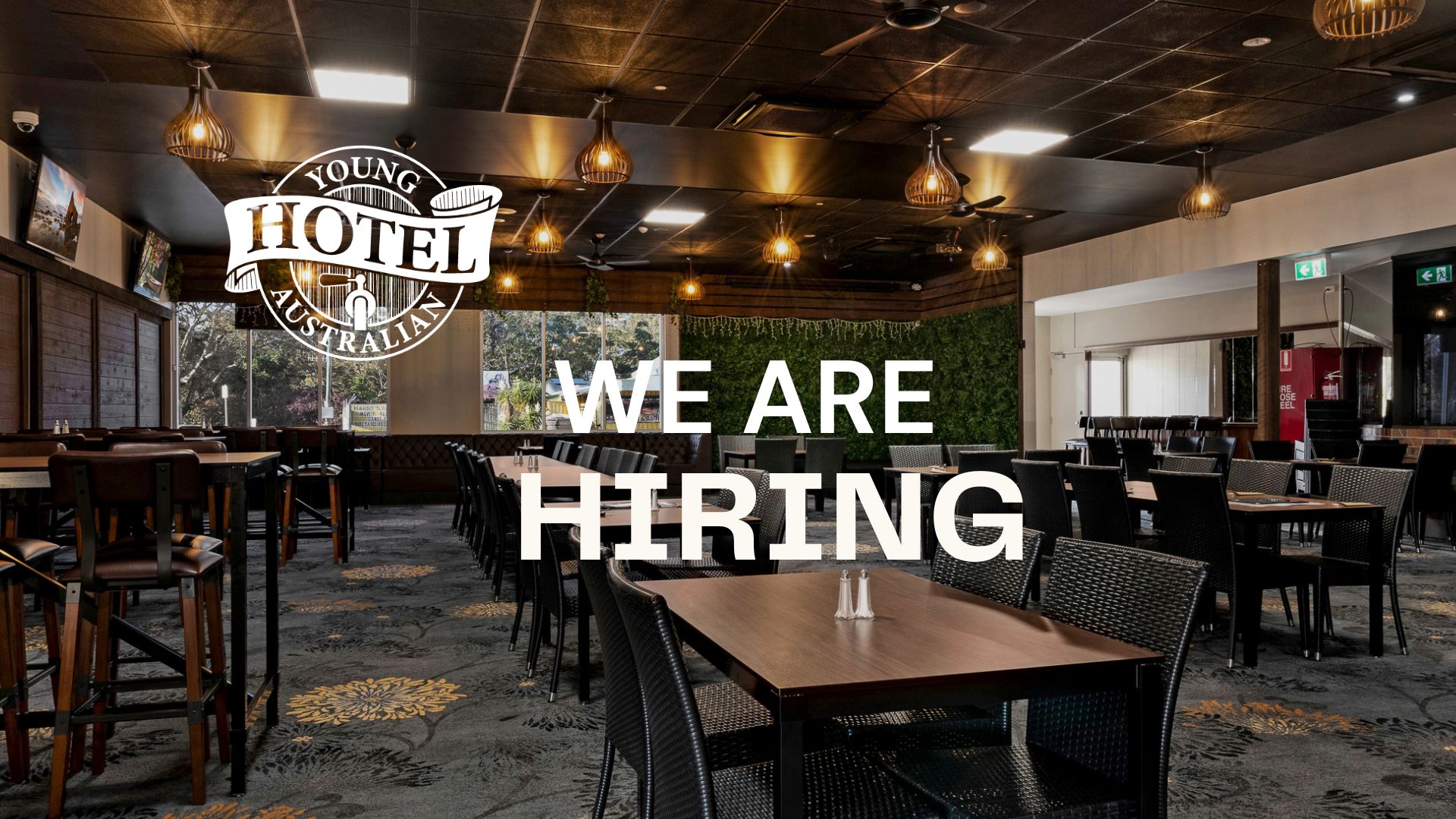 We Are Hiring at the Young Australian Hotel